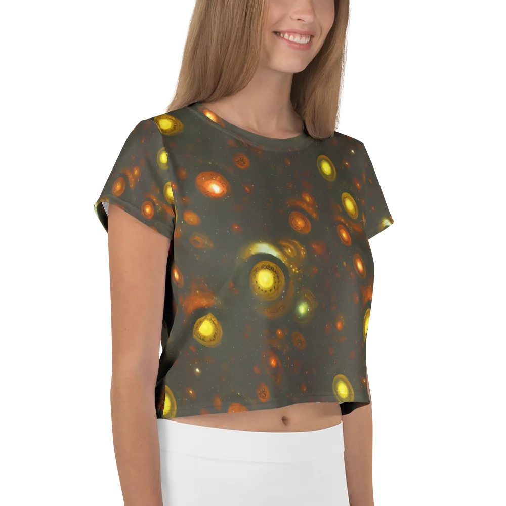 Solar Relics on Crop Tee — Right