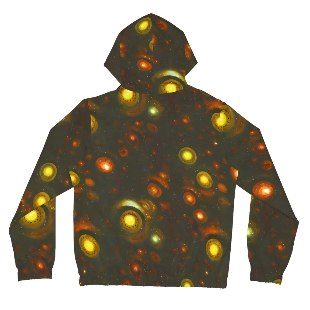 Solar Relics on Women's Full-Zip Hoodie — Back