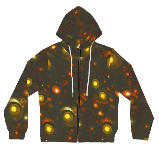 Solar Relics on a Women's Full-Zip Hoodie