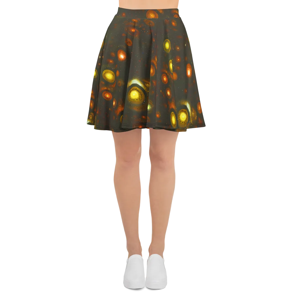 Solar Relics on Skater Skirt — Front
