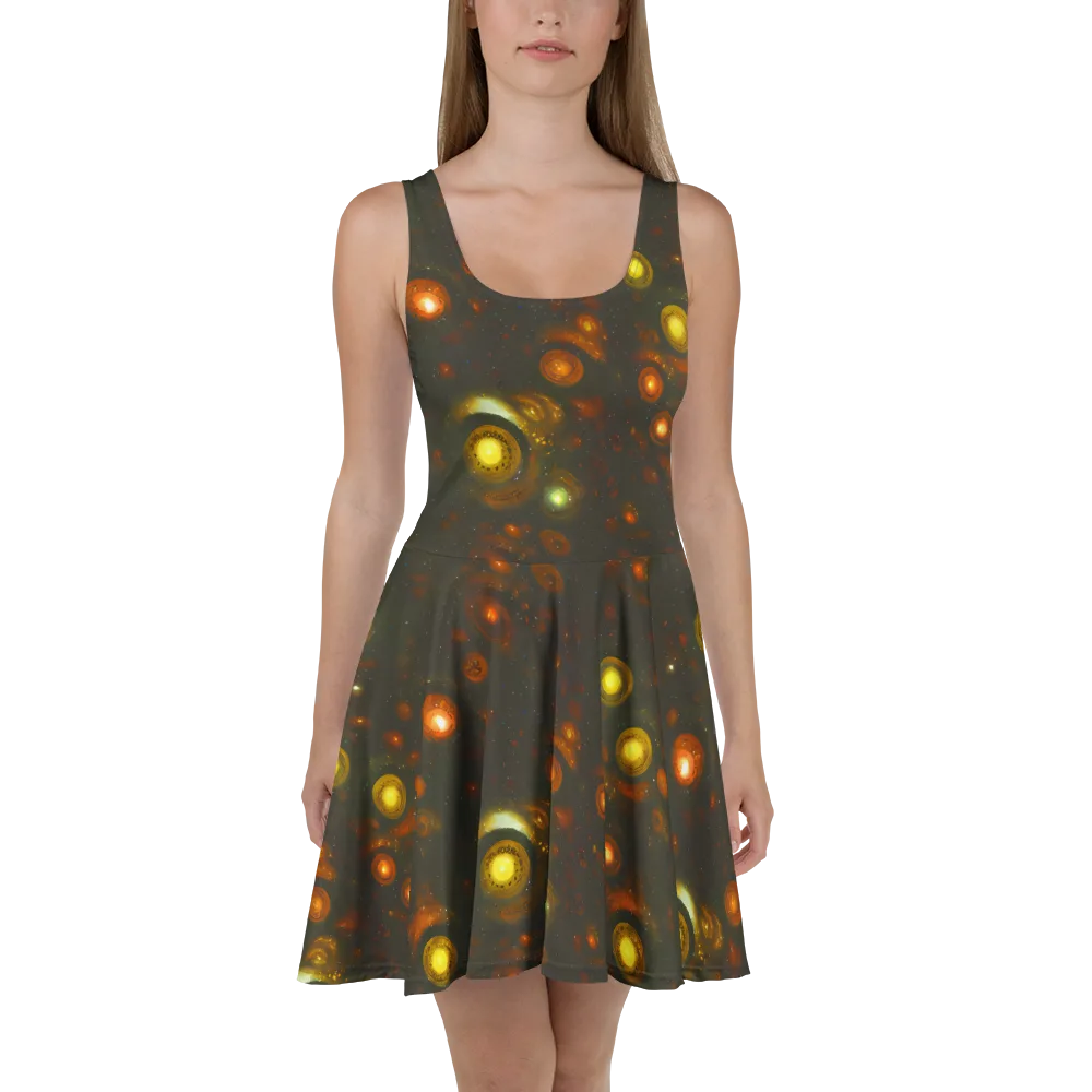 Solar Relics on Skater Dress — Front