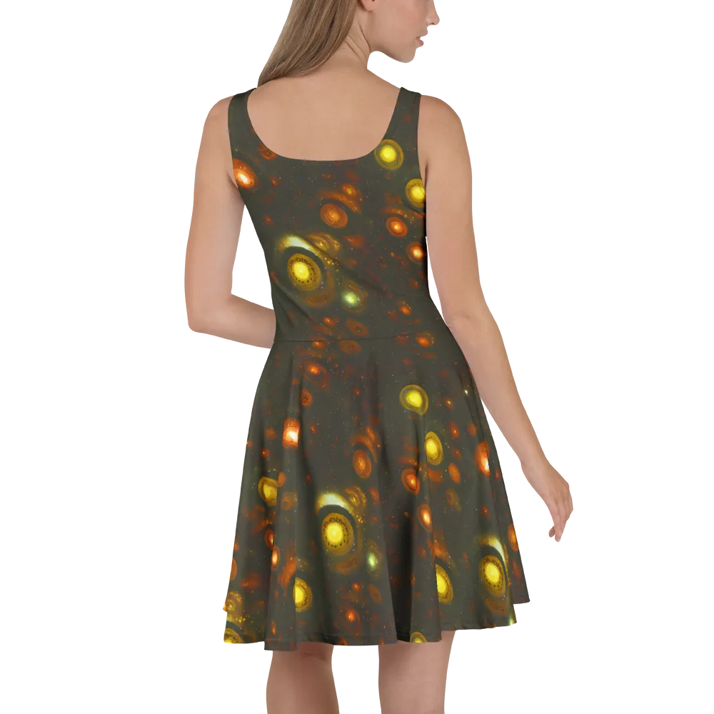 Solar Relics on Skater Dress — Back