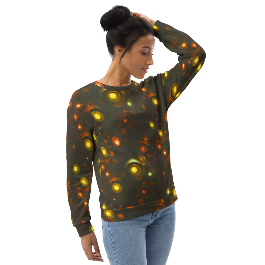 Solar Relics on Sweatshirt — Right Front