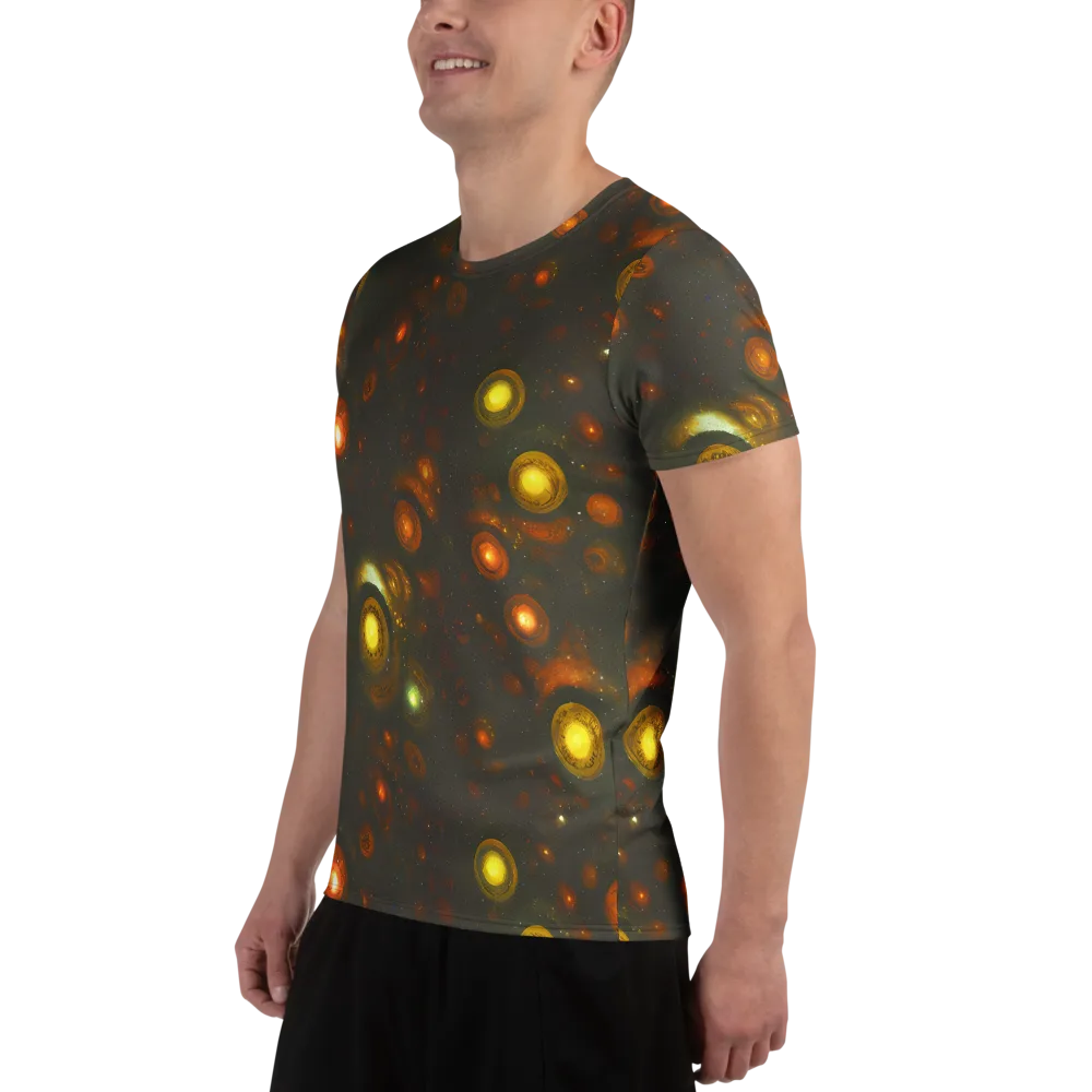 Solar Relics on Men's Athletic T-Shirt — Left