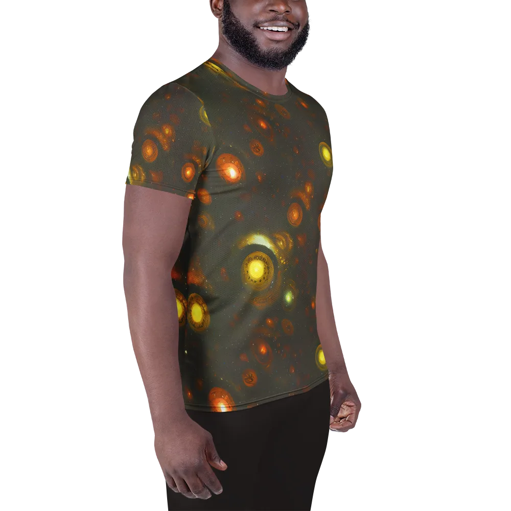 Solar Relics on Men's Athletic T-Shirt — Right