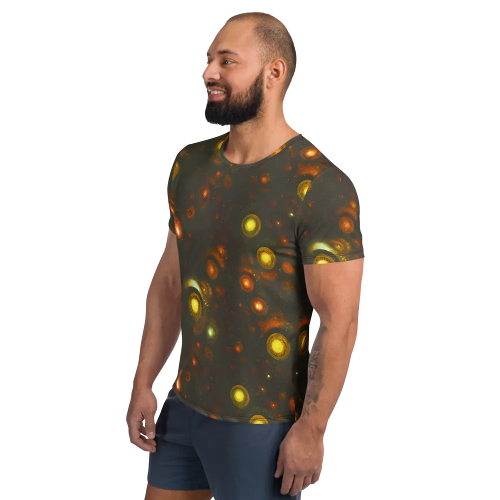 Solar Relics on Men's Athletic T-Shirt — Left