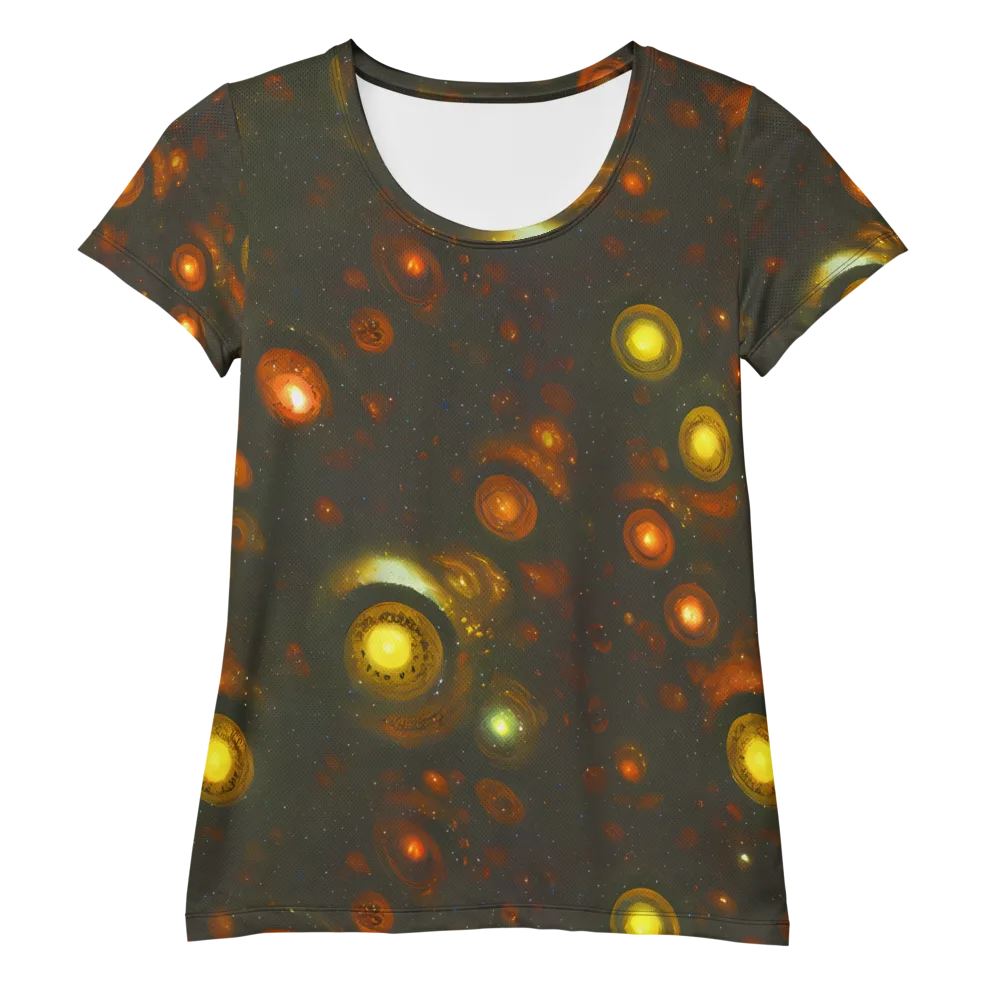Solar Relics on Women's Athletic T-Shirt — Front