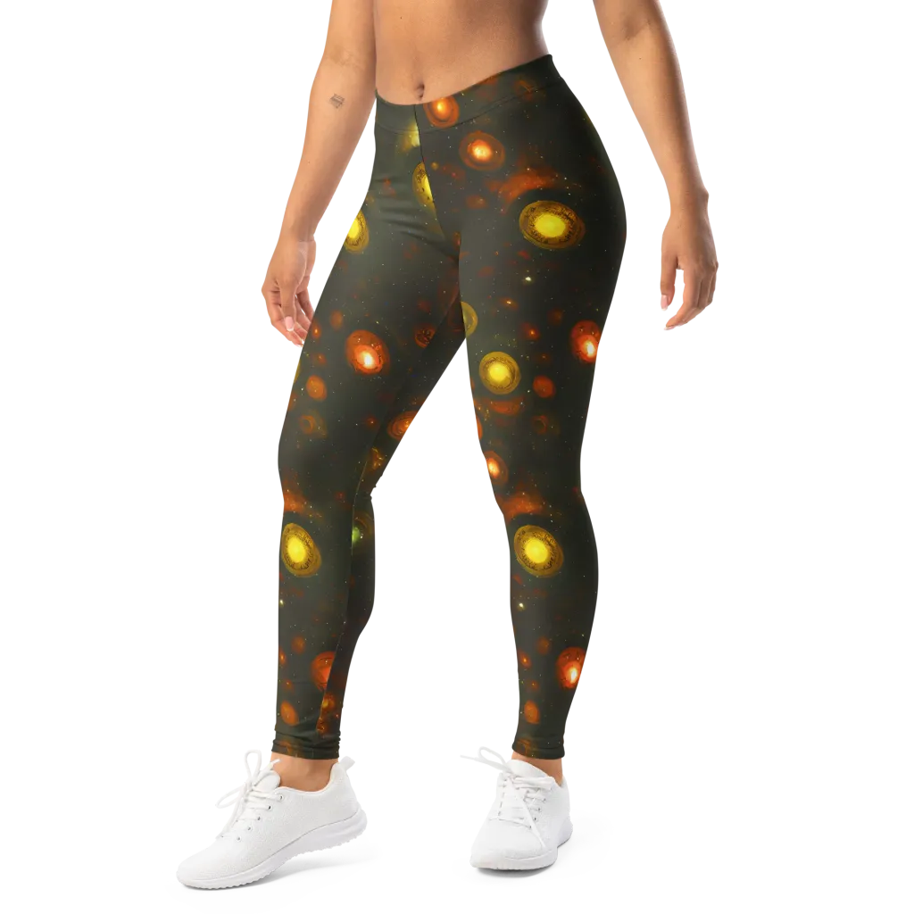 Solar Relics on Leggings — Left Front
