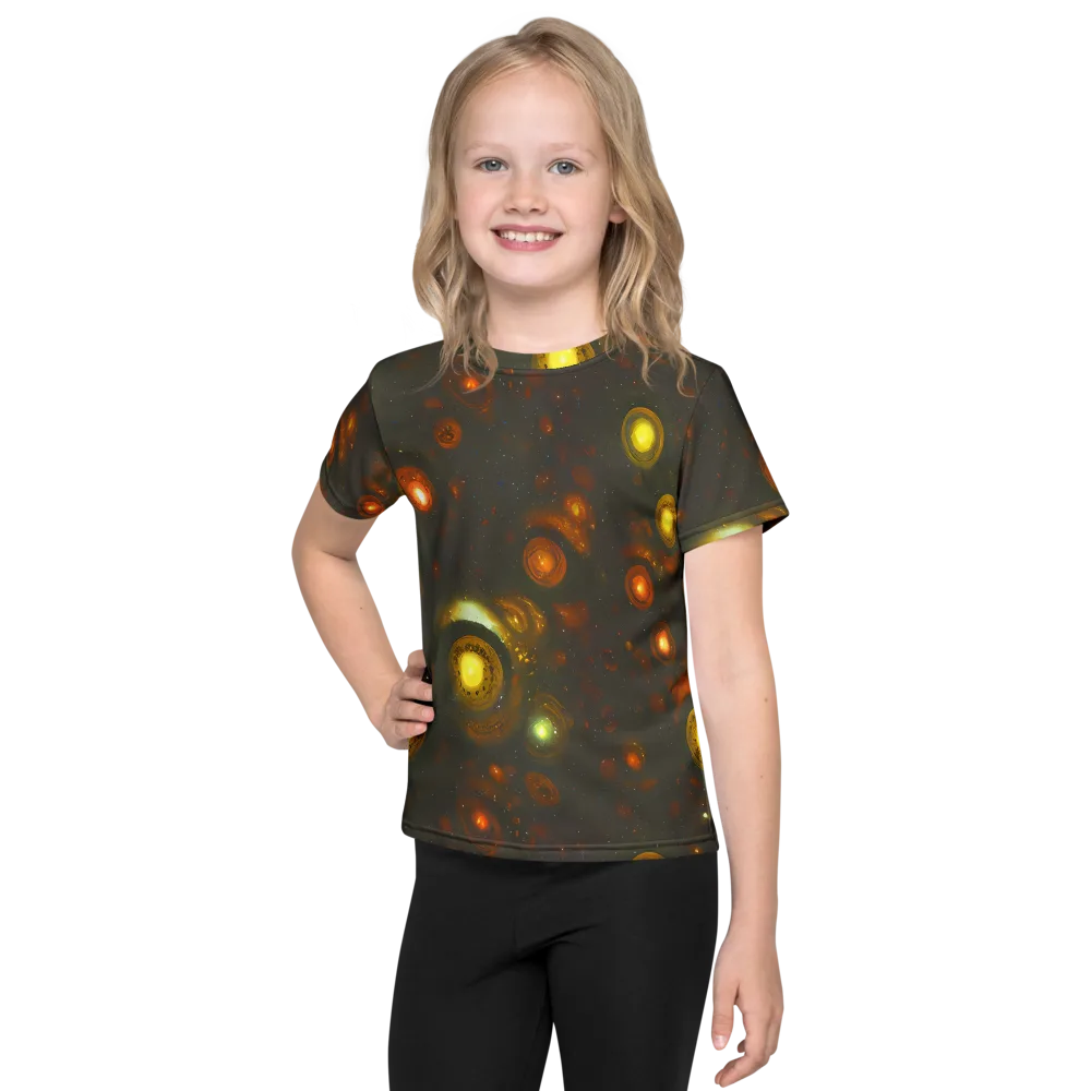 Solar Relics on Kids Crew Neck T-Shirt — Front