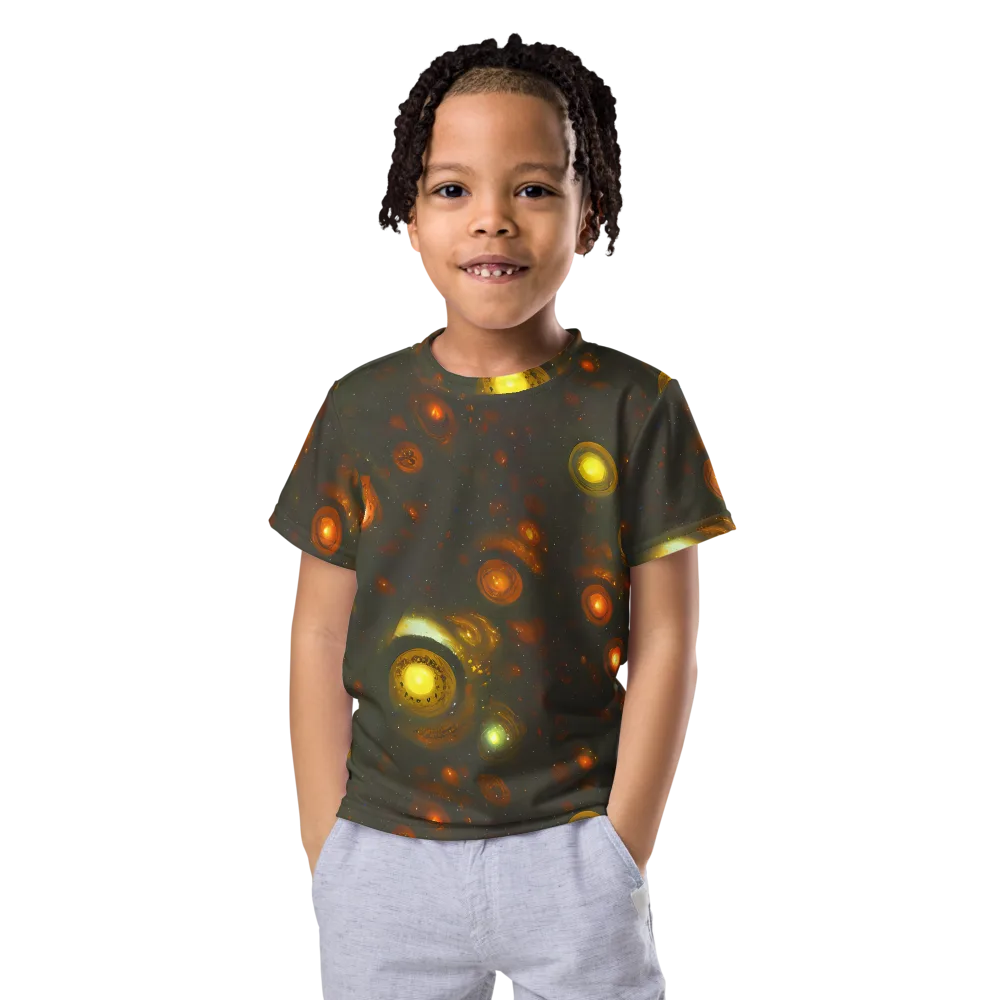 Solar Relics on Kids Crew Neck T-Shirt — Front