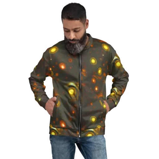 Solar Relics on a Bomber Jacket