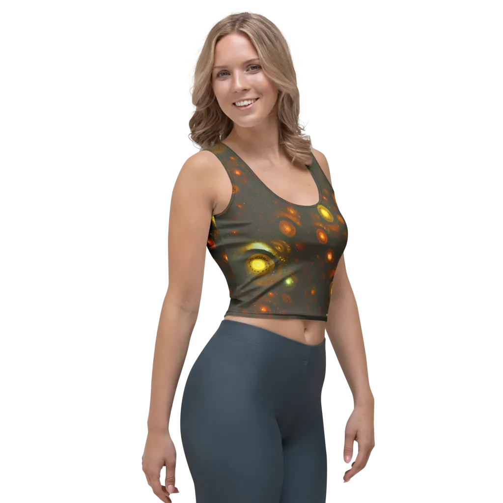 Solar Relics on Crop Top — Right Front
