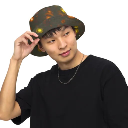 Solar Relics on a Reversible Bucket Hat