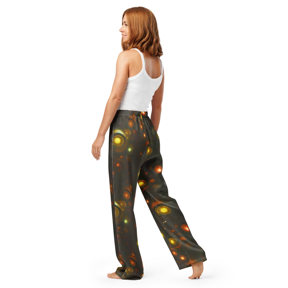 Solar Relics on Women's Pajama Pants — Back