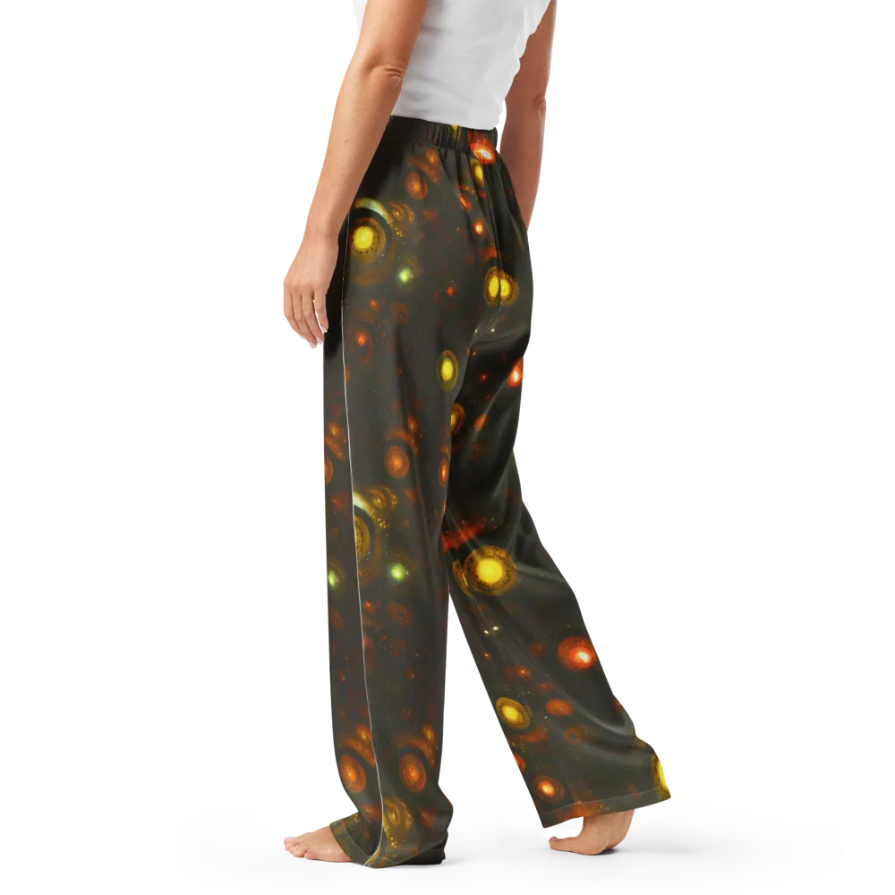 Solar Relics on Women's Pajama Pants — Left