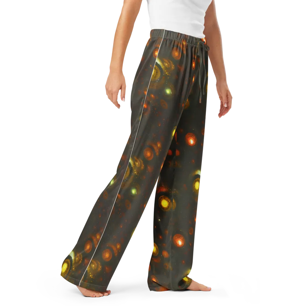 Solar Relics on Women's Pajama Pants — Right Front