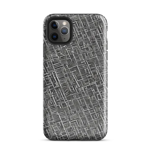 Noir Blueprint on a Tough Case for iPhone®