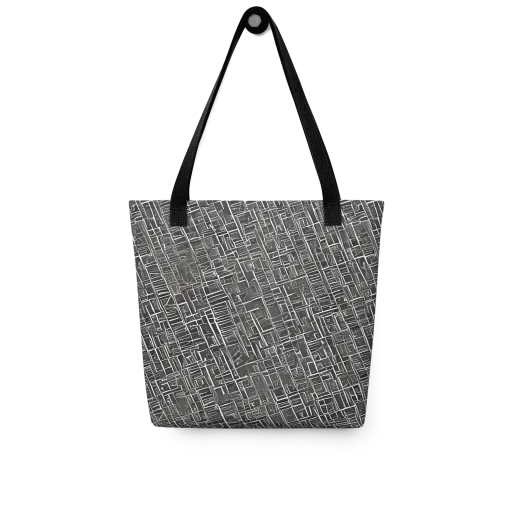 Noir Blueprint on a Tote Bag