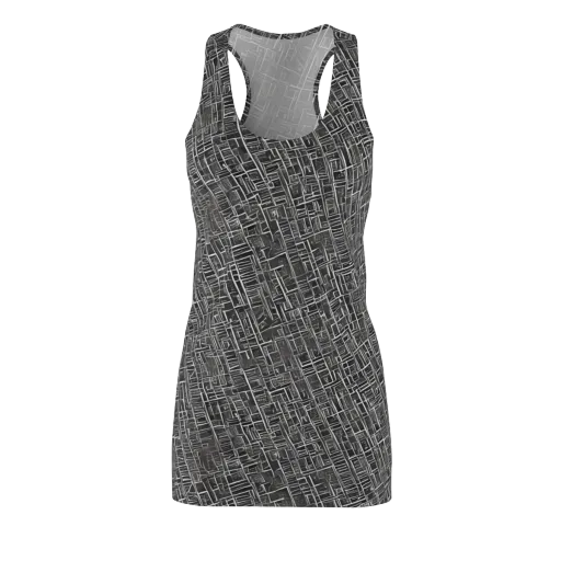 Noir Blueprint on a Racerback Dress