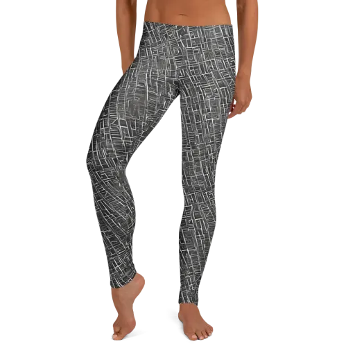 Noir Blueprint on a Leggings