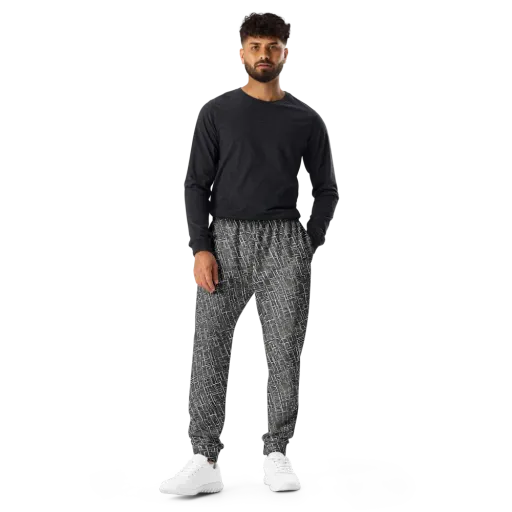 Noir Blueprint on a Men's Joggers
