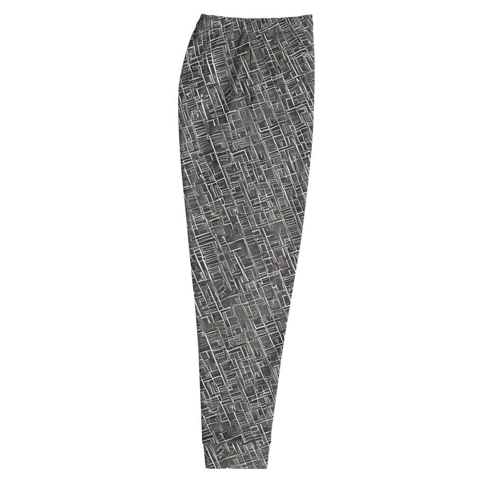 Noir Blueprint on Men's Joggers — Right
