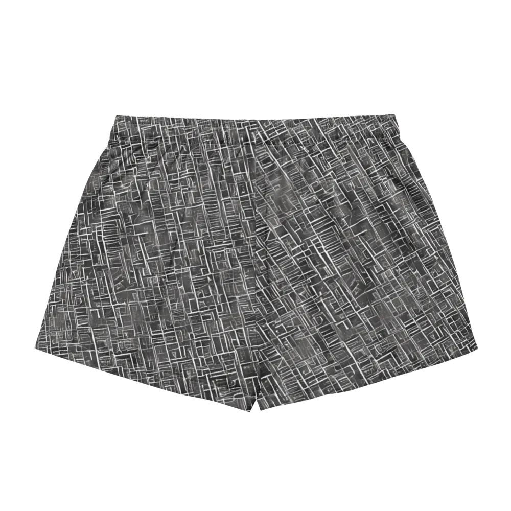 Noir Blueprint on Women's Pajama Shorts — Back