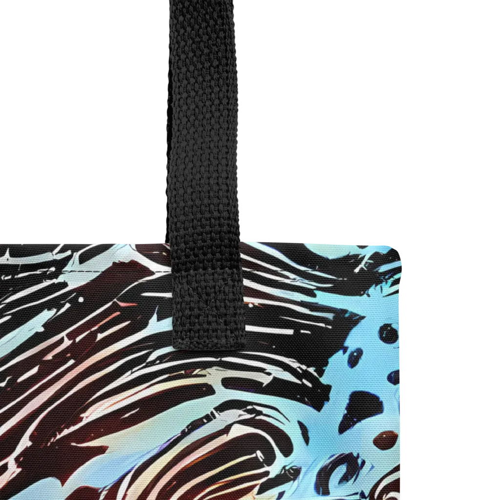 Oxblood Ocean on Tote Bag — Product details