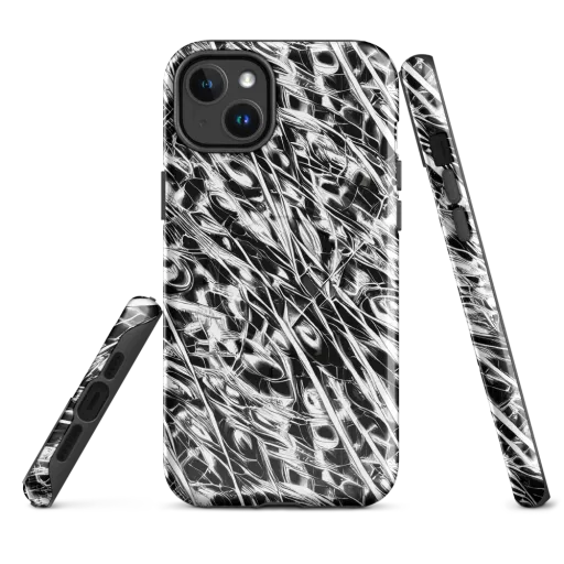 Black Ice Circuit on a MagSafe Tough Case for iPhone®