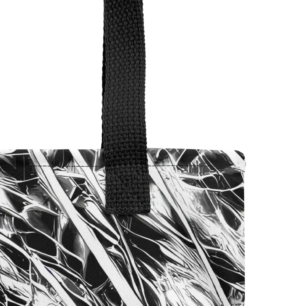 Black Ice Circuit on Tote Bag — Product details
