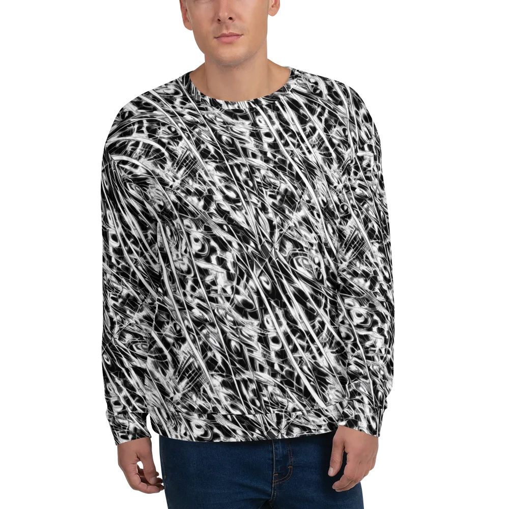 Black Ice Circuit on Sweatshirt — Front