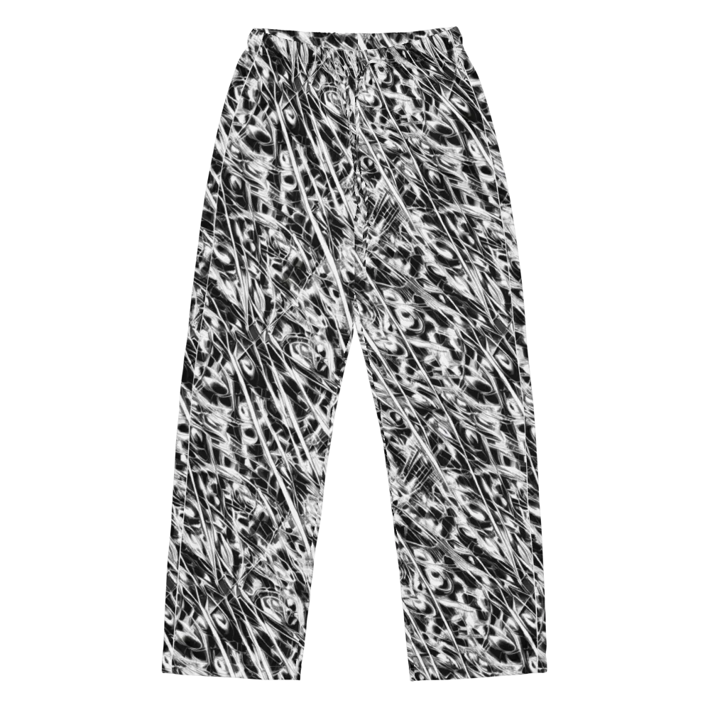 Black Ice Circuit on Women's Pajama Pants — Front
