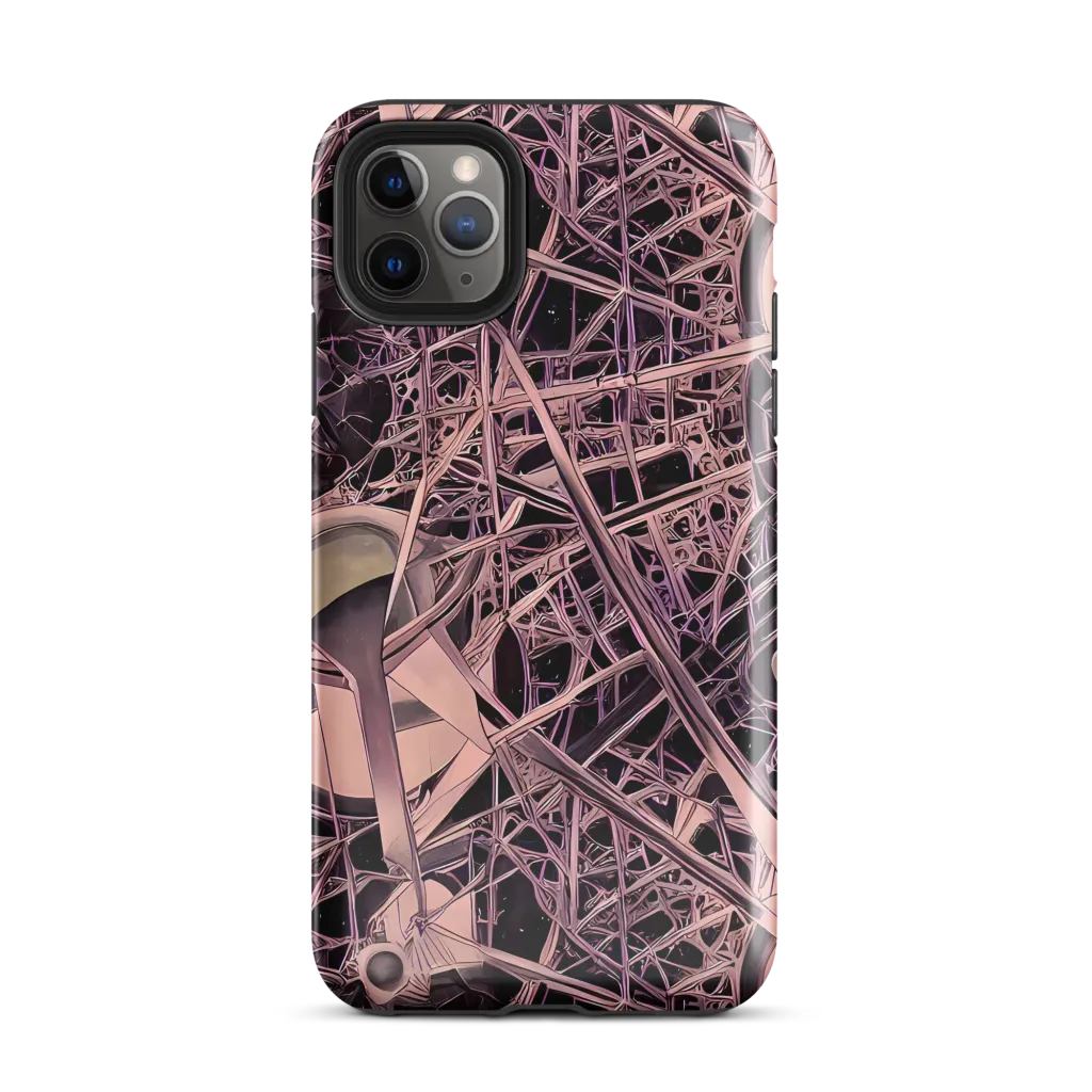 Mauve Labyrinth on Tough Case for iPhone® — Front