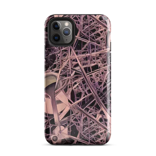Mauve Labyrinth on a Tough Case for iPhone®