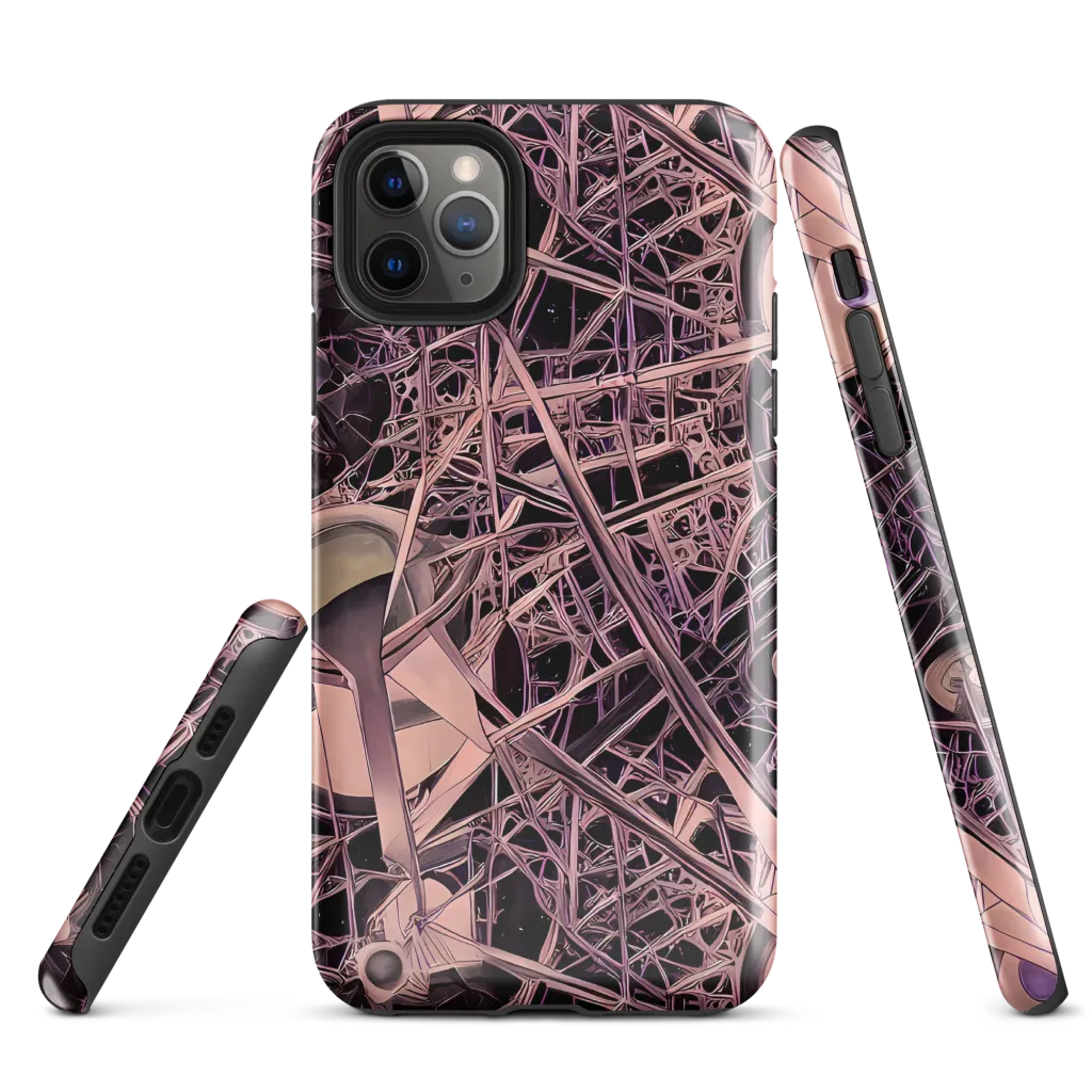 Mauve Labyrinth on Tough Case for iPhone® — Front