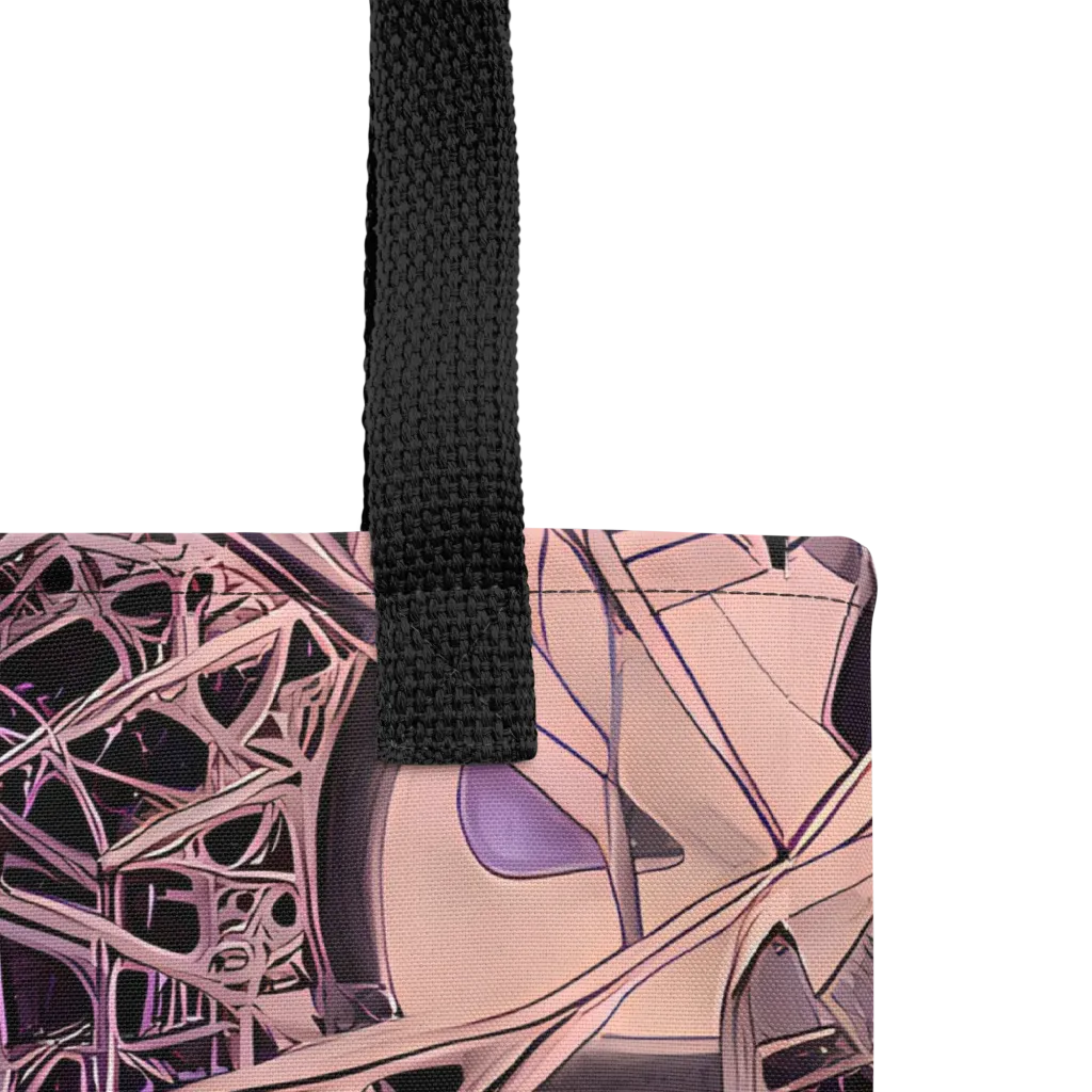 Mauve Labyrinth on Tote Bag — Product details