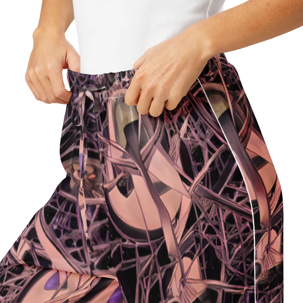 Mauve Labyrinth on Women's Pajama Pants — Product details
