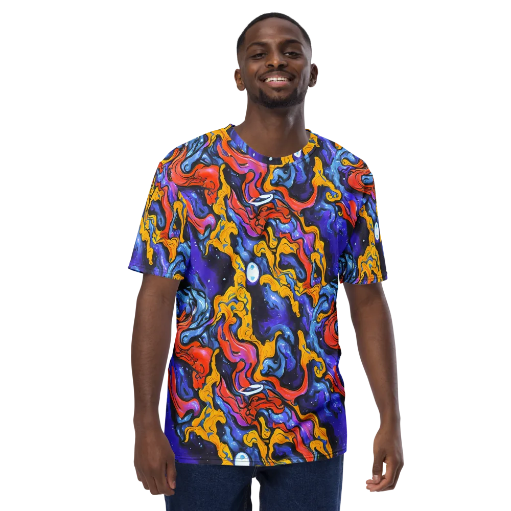 Midnight Mambo on Men's Crew Neck T-Shirt — Front