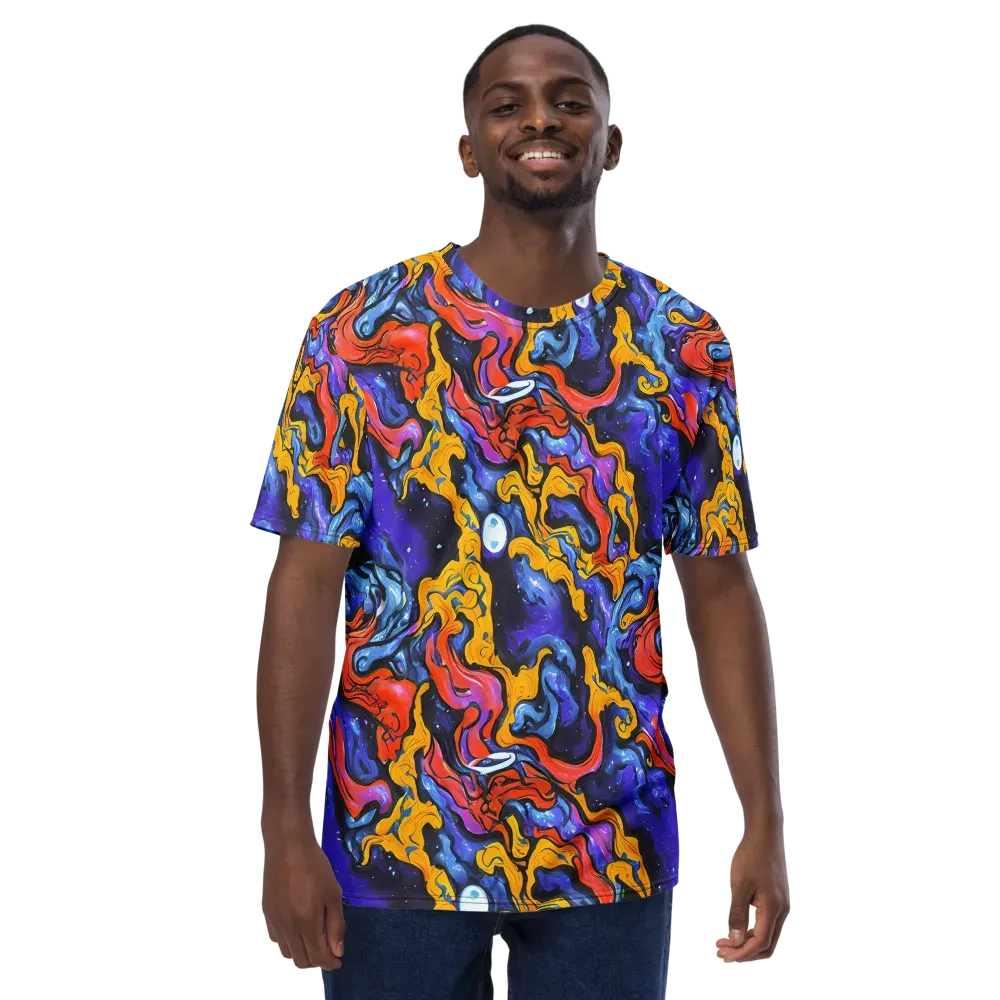 Midnight Mambo on Men's Crew Neck T-Shirt — Front