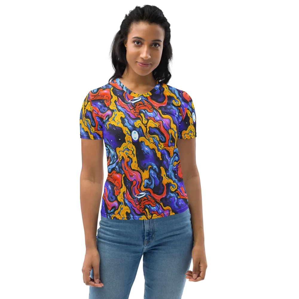 Midnight Mambo on Women's Crew Neck T-Shirt — Front