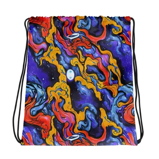 Midnight Mambo on a Drawstring Bag