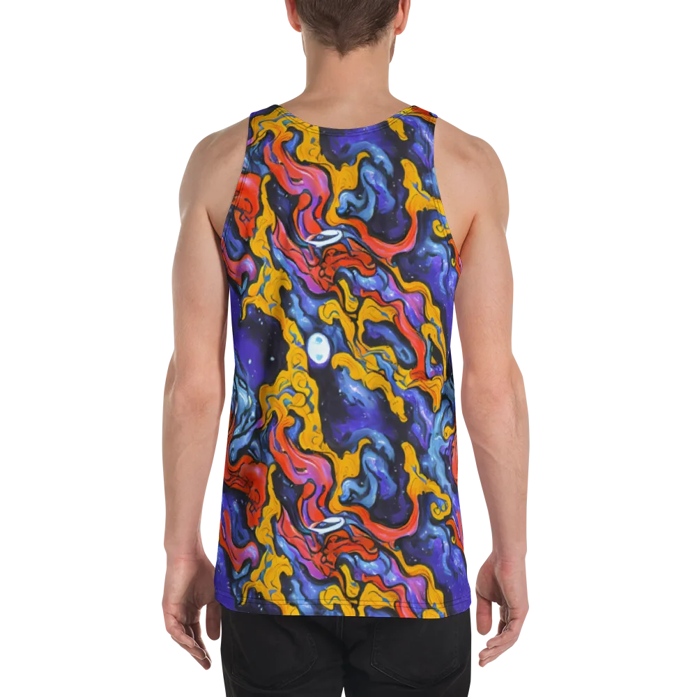 Midnight Mambo on Men's Tank Top — Back