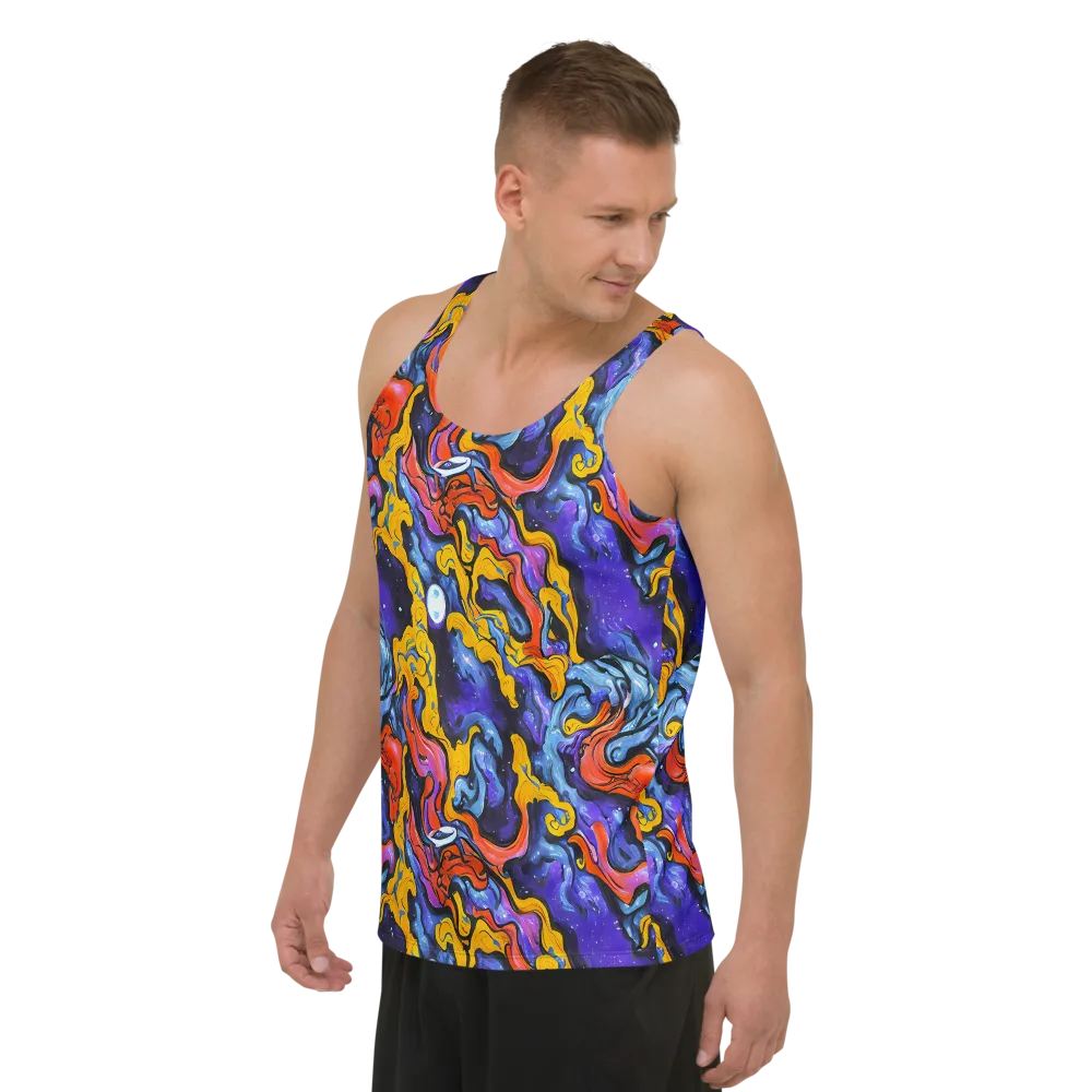 Midnight Mambo on Men's Tank Top — Left Front
