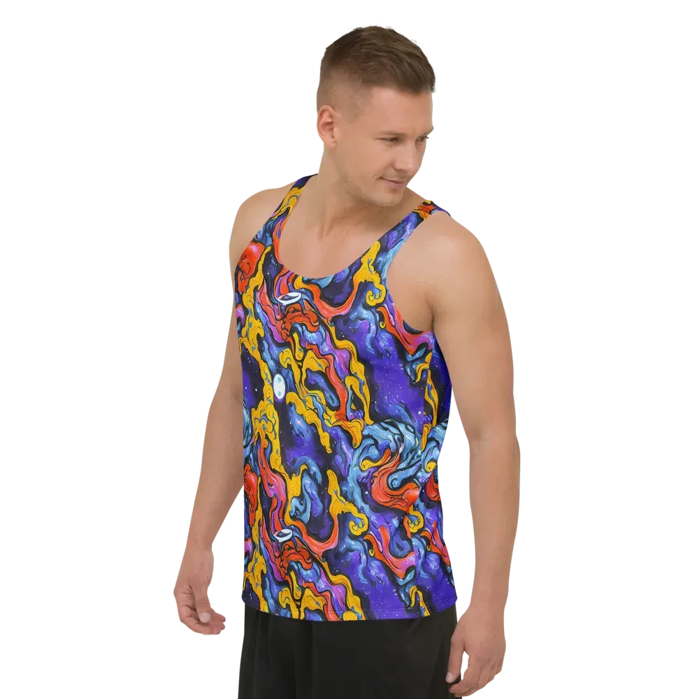 Midnight Mambo on Men's Tank Top — Left Front