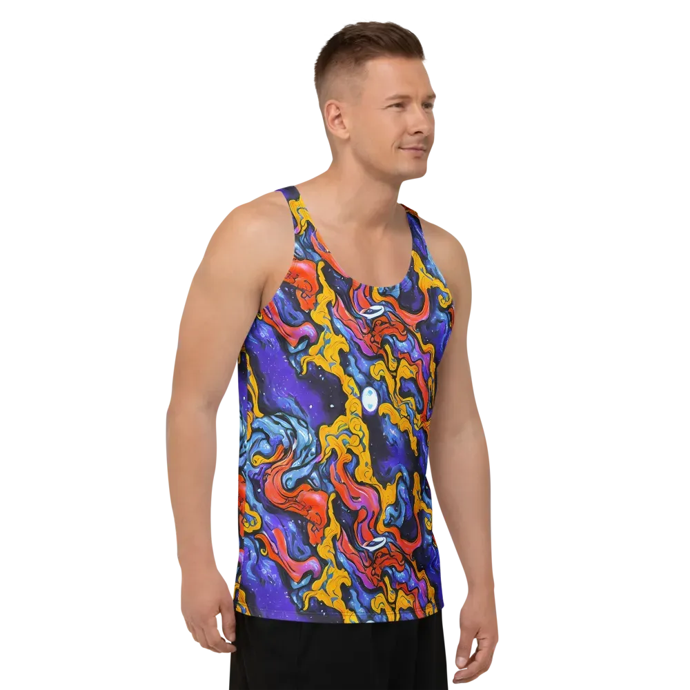 Midnight Mambo on Men's Tank Top — Right Front
