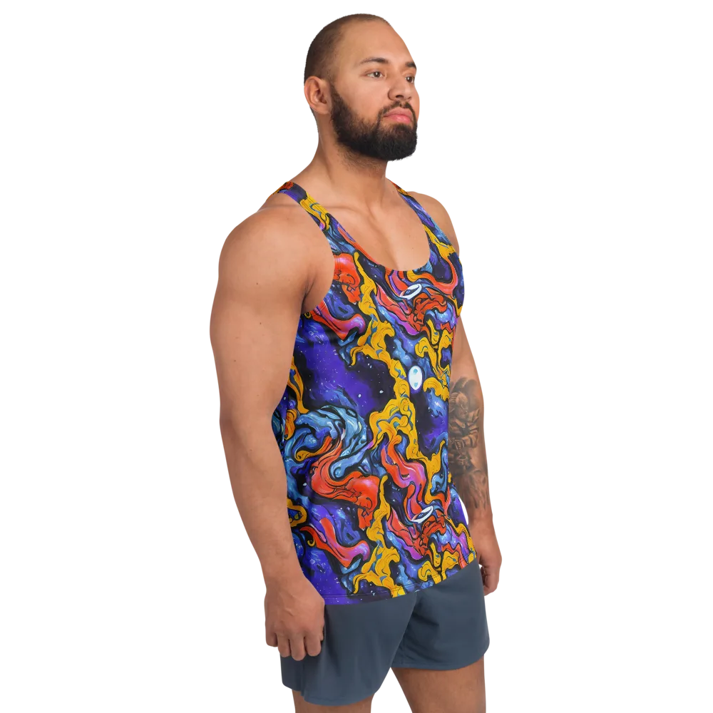 Midnight Mambo on Men's Tank Top — Right Front