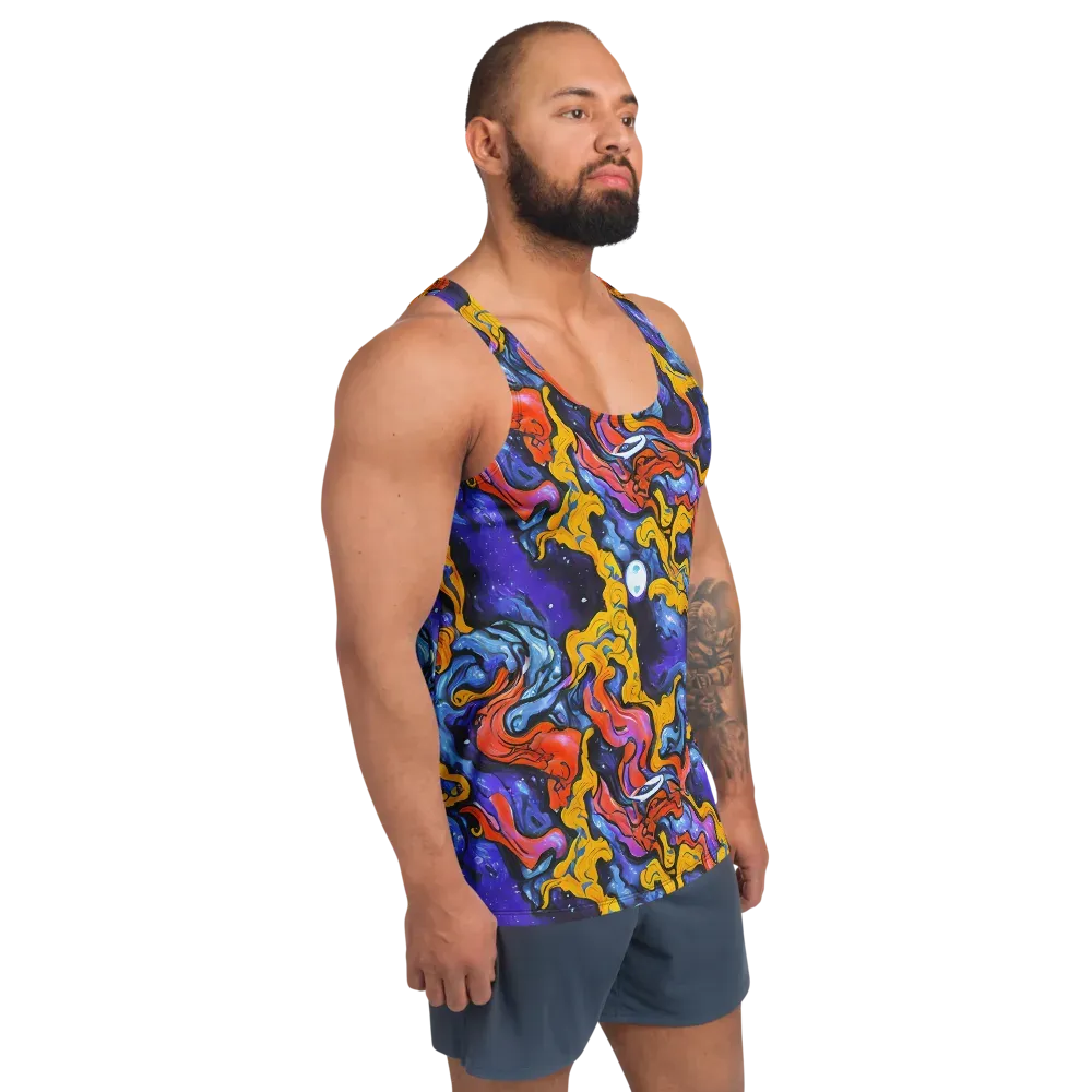 Midnight Mambo on Men's Tank Top — Right Front