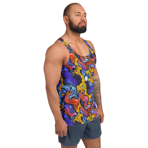 Midnight Mambo on a Men's Tank Top