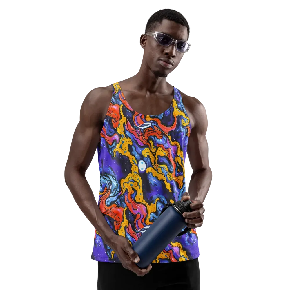 Midnight Mambo on Men's Tank Top — Front