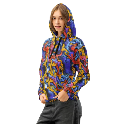 Midnight Mambo on a Cotton Hoodie